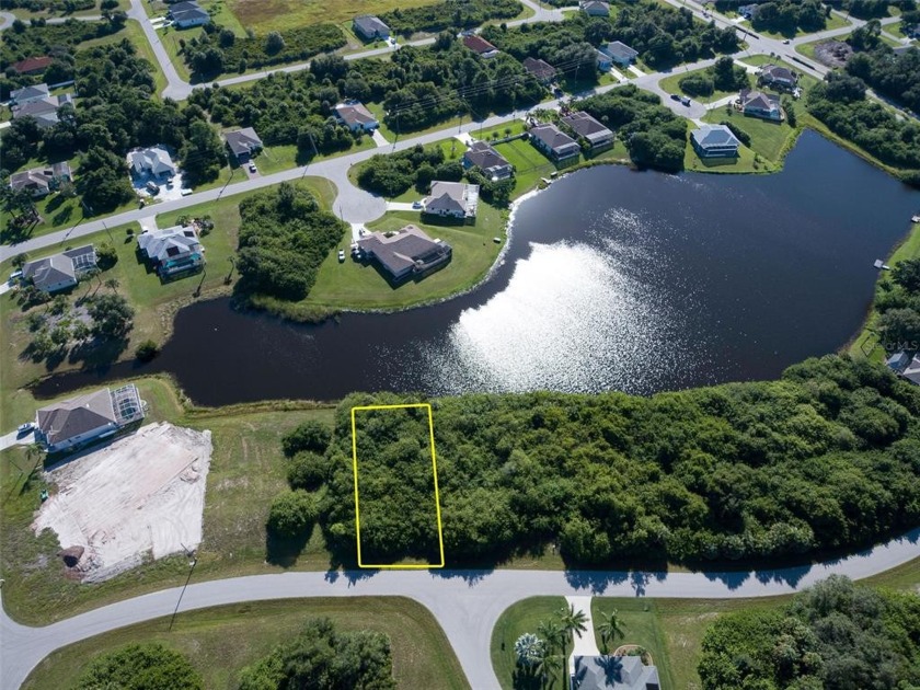 Enjoy EXPANSIVE LAKE VIEWS from the privacy of your outdoor - Beach Lot for sale in Rotonda West, Florida on Beachhouse.com