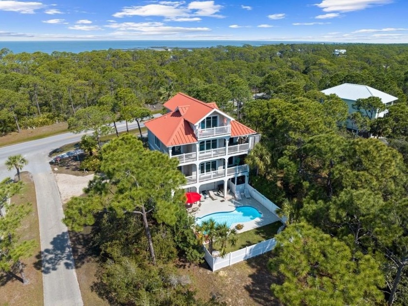 Beautiful St. George Island Gulf view home only three lots away - Beach Home for sale in St. George Island, Florida on Beachhouse.com