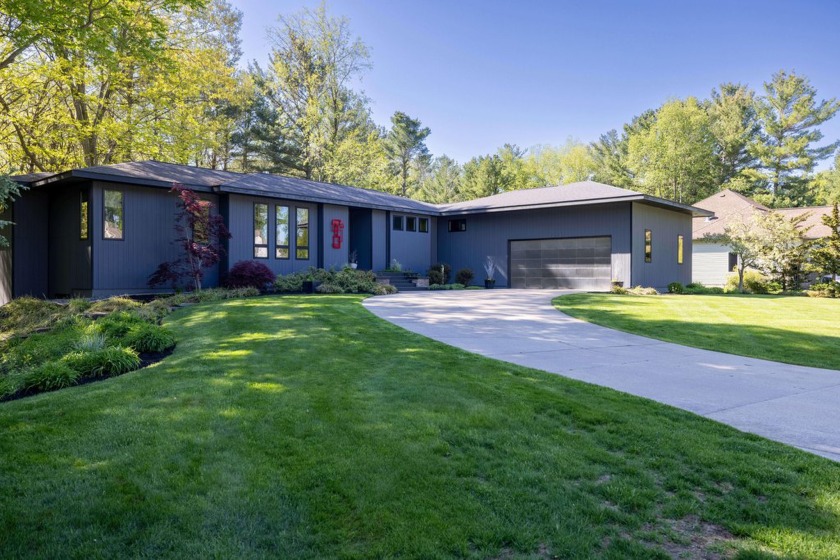 This Mid-Century Modern masterpiece is located near Lake - Beach Home for sale in Grand Haven, Michigan on Beachhouse.com