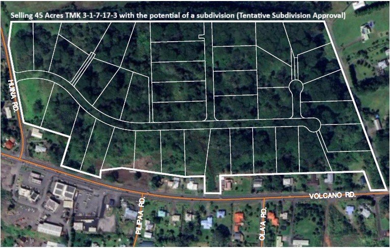 Rare development opportunity! 45 Acres on Huina Road, Kurtistown - Beach Acreage for sale in Kurtistown, Hawaii on Beachhouse.com