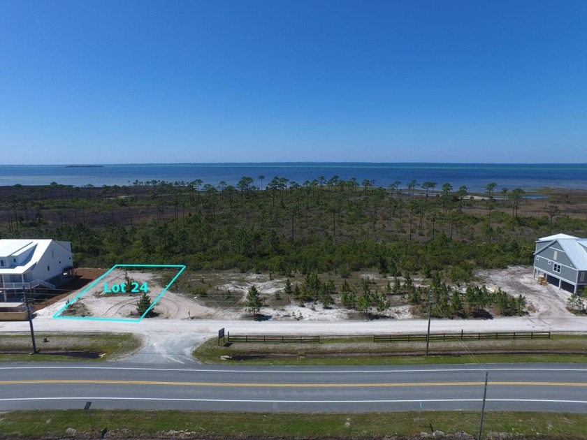 Enjoy breathtaking sunset views!  This cleared building lot is - Beach Lot for sale in Cape San Blas, Florida on Beachhouse.com