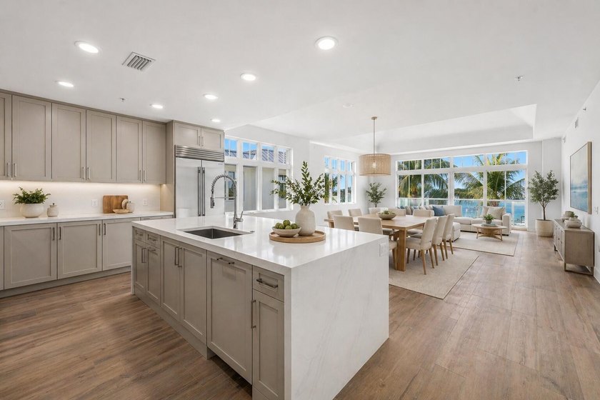 Waterfront living takes on a refined, approachable elegance from - Beach Condo for sale in Palm Beach Shores, Florida on Beachhouse.com