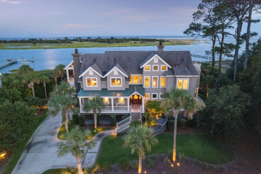 Located on the Kiawah River with a private deep-water dock, this - Beach Home for sale in Seabrook Island, South Carolina on Beachhouse.com