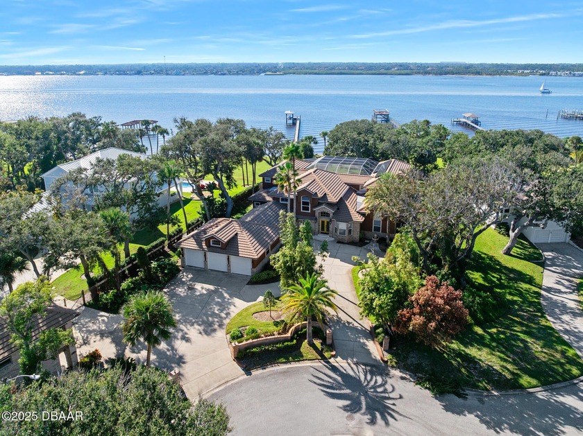 Fabulous waterfront estate home perched high on a bluff offering - Beach Home for sale in Daytona Beach, Florida on Beachhouse.com