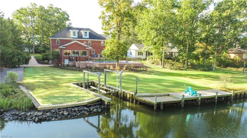 Perfectly situated on a beautiful waterfront lot in the premier - Beach Home for sale in Virginia Beach, Virginia on Beachhouse.com
