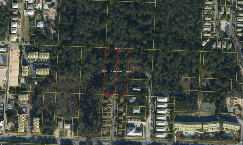 Just shy of one and a quarter acres in sought after Santa Rosa - Beach Lot for sale in Santa Rosa Beach, Florida on Beachhouse.com