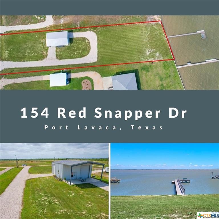 Waterfront Property with 100 ft pier! With endless skies and - Beach Lot for sale in Port Lavaca, Texas on Beachhouse.com