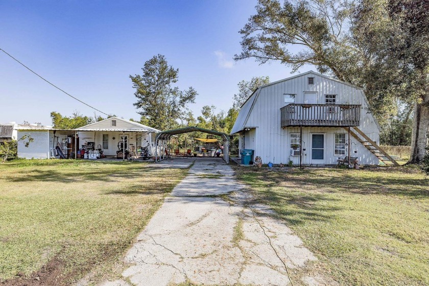 Spacious Acre+ Property with Two Residential Structures, Metal - Beach Home for sale in Houma, Louisiana on Beachhouse.com