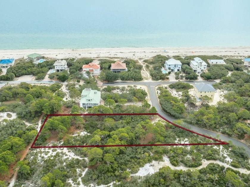 Choice location on St George Island!  This lovely 2nd tier - Beach Lot for sale in St. George Island, Florida on Beachhouse.com