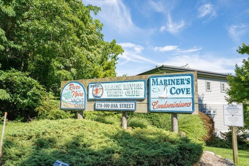 Welcome to the Black River Yacht Club! Slip #23 is available for - Beach Lot for sale in South Haven, Michigan on Beachhouse.com