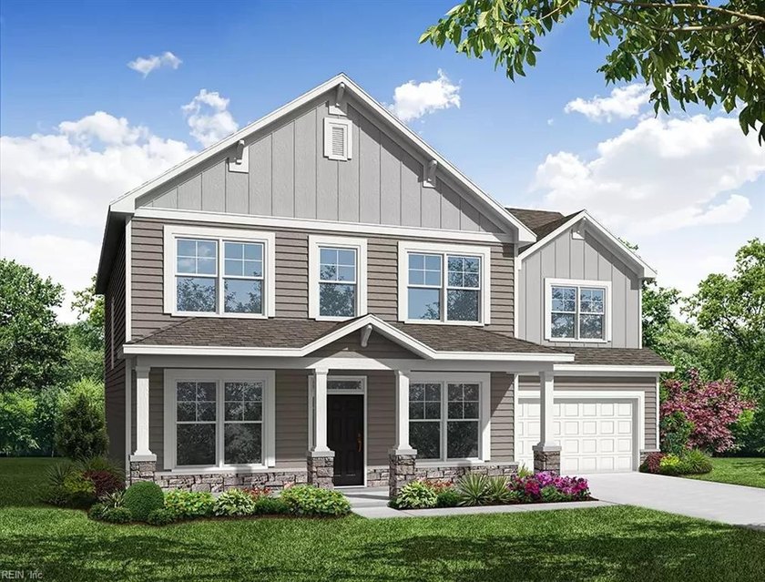 The Colfax is a spacious, two-story, four-bedroom - Beach Home for sale in Suffolk, Virginia on Beachhouse.com