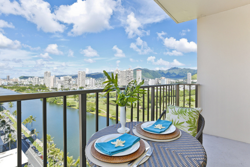 20th Floor with Ala Wai Canal View! AC, WD, Wi-Fi, Pool, FREE - Beach Vacation Rentals in Honolulu, Hawaii on Beachhouse.com