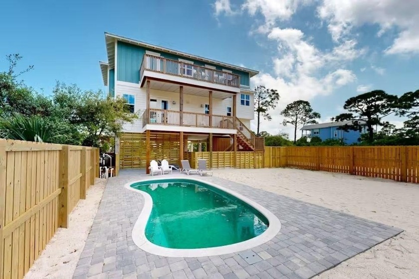 Beautiful elevated 1st tier beach home with gulf and bay views - Beach Home for sale in Cape San Blas, Florida on Beachhouse.com