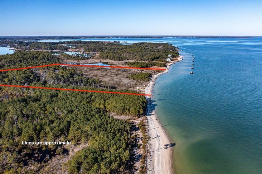 ONCE IN A LIFETIME OPPORTUNITY TO OWN 807 FT OF SANDY BEACH - Beach Lot for sale in White Stone, Virginia on Beachhouse.com