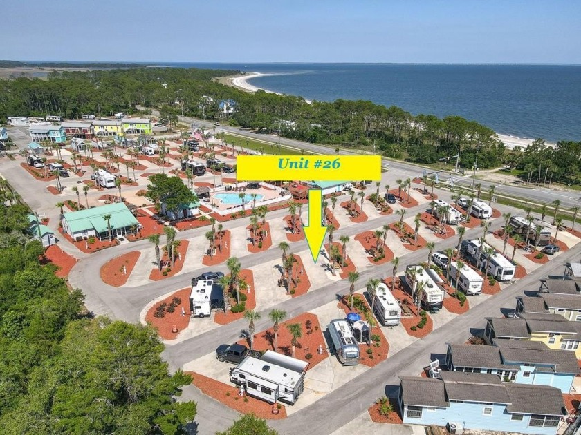 This 40ft pull-through RV Site offers the ultimate RV experience - Beach Lot for sale in Carabelle, Florida on Beachhouse.com