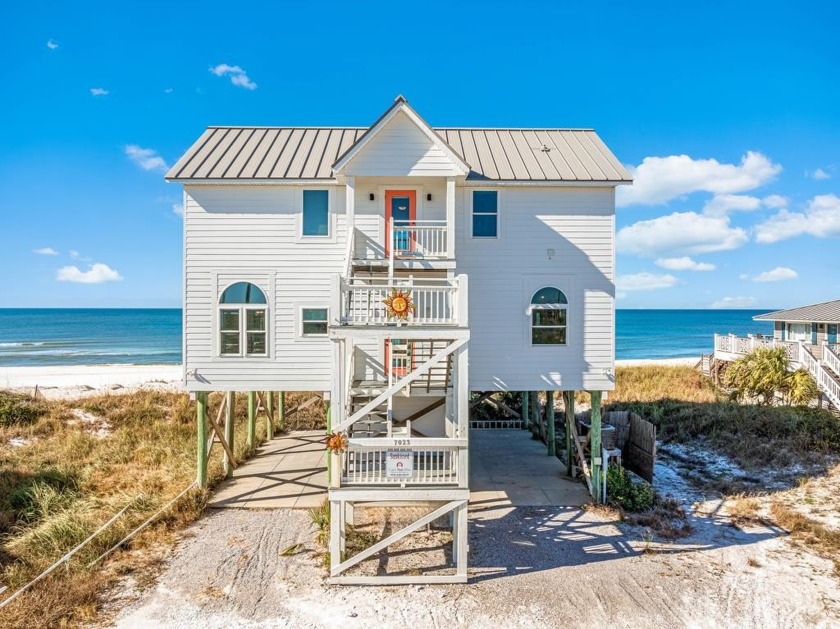 A beautifully crafted 4-bedroom, 3.5-bath GULF FRONT HOME - Beach Home for sale in Cape San Blas, Florida on Beachhouse.com