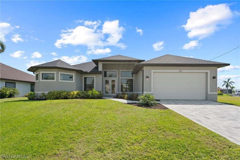 Stunning GULF ACCESS, Pool Home, built in 2022! Excellent - Beach Home for sale in Cape Coral, Florida on Beachhouse.com