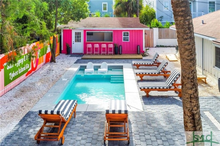 Incredible Extensively Renovated Duplex with a new pool and pool - Beach Townhome/Townhouse for sale in Tybee Island, Georgia on Beachhouse.com