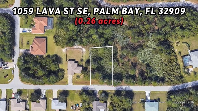 LOCATION LOCATION LOCATION! Discover the perfect opportunity to - Beach Lot for sale in Palm Bay, Florida on Beachhouse.com