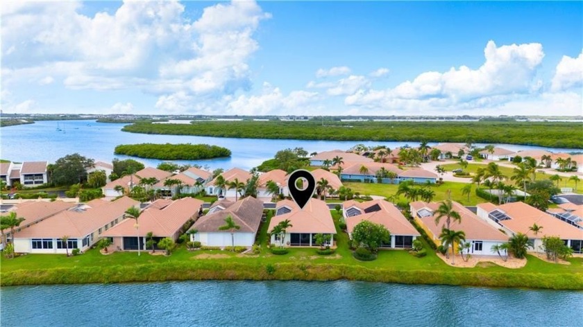 Perfect lakefront location where you can feel the cool breezes - Beach Home for sale in Hutchinson Island, Florida on Beachhouse.com
