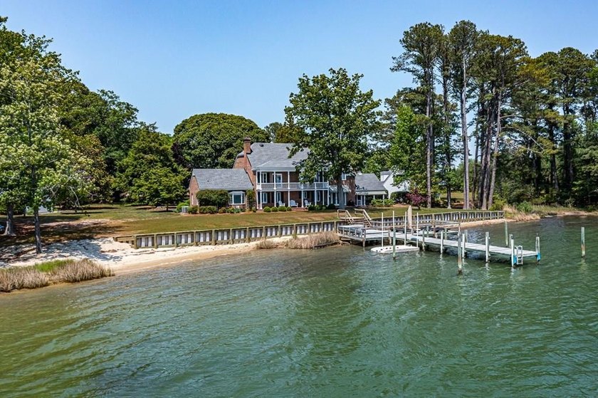 Set on over 13 breathtaking acres, this exceptional waterfront - Beach Home for sale in Wicomico Church, Virginia on Beachhouse.com