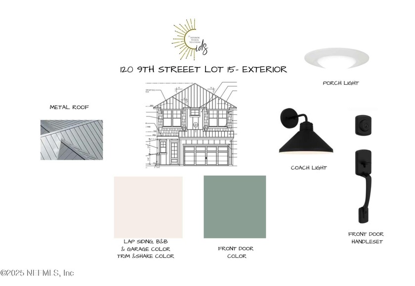 Brand-new coastal home-TO BE BUILT-just one block from the beach - Beach Home for sale in St. Augustine Beach, Florida on Beachhouse.com