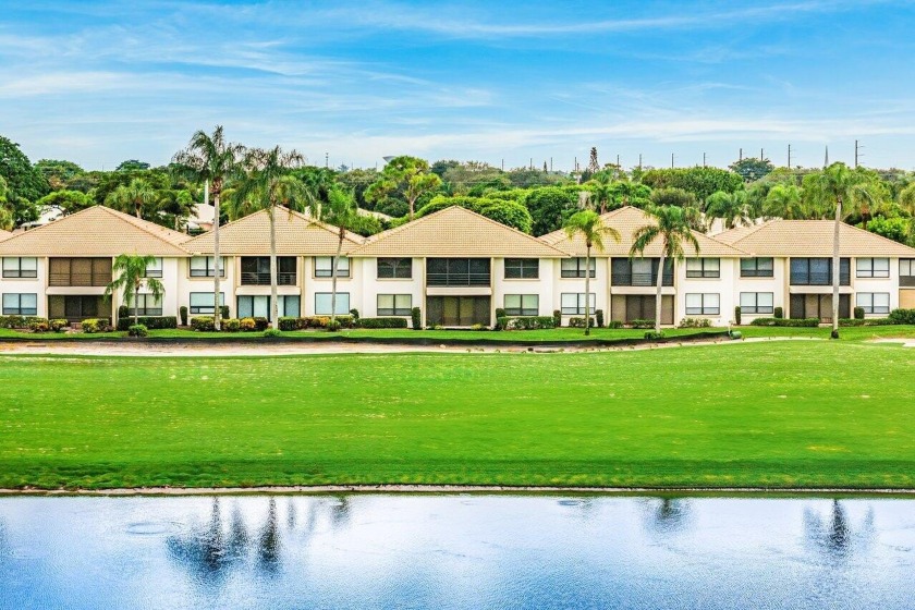 Spectacular lake and lush double fairway views from this 1st - Beach Condo for sale in Boynton Beach, Florida on Beachhouse.com