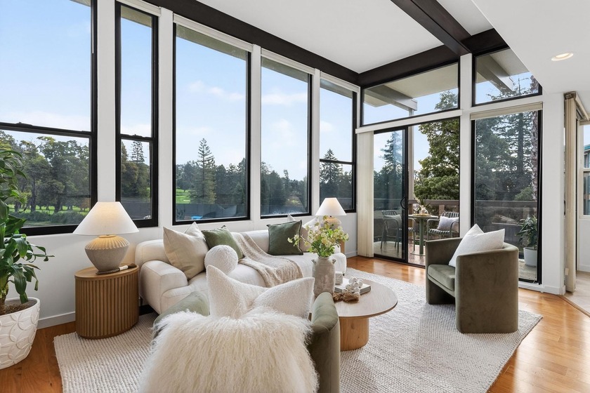 Set along the fairways of the Claremont Country Club in Upper - Beach Condo for sale in Oakland, California on Beachhouse.com