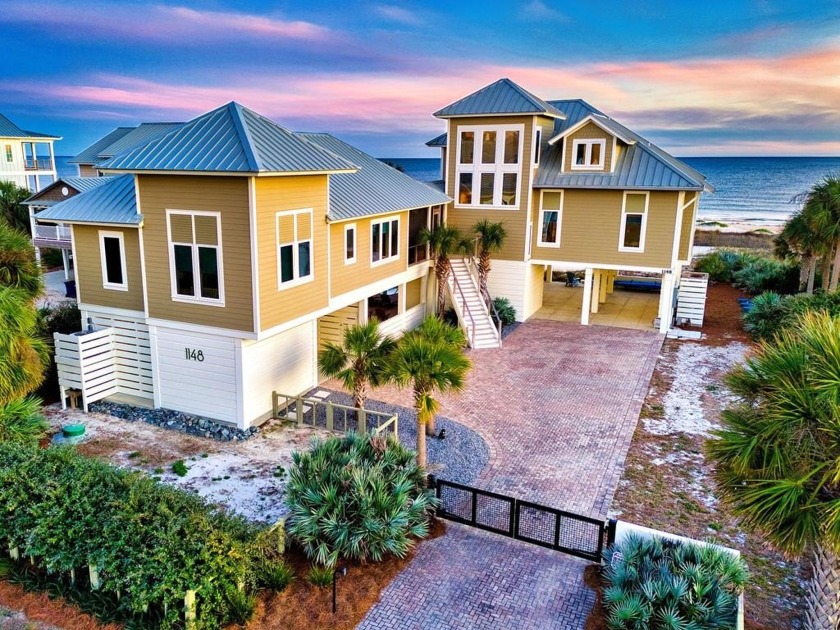 *Ultimate Dream*. Upscale Gulf-Front home with Private Pool on - Beach Home for sale in St. George Island, Florida on Beachhouse.com