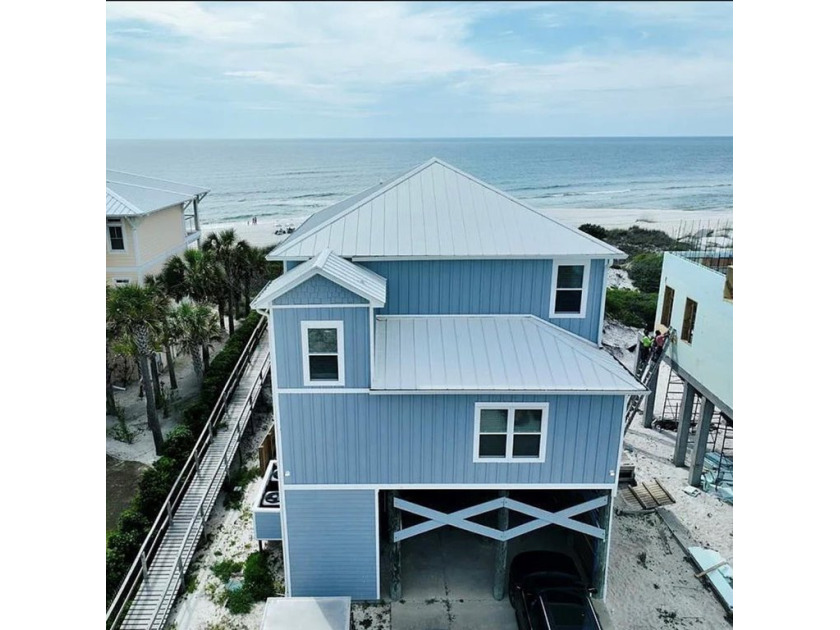 Beautiful renovated Gulf front 4 bedroom, 3.5 bath home with - Beach Home for sale in Cape San Blas, Florida on Beachhouse.com