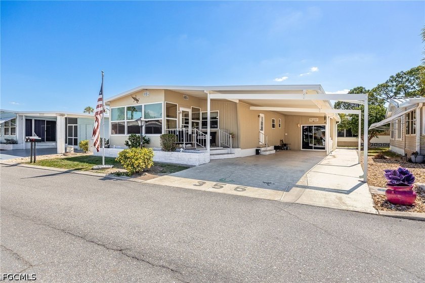 A little TLC can go along way here with over 1100 Sqft, 2 - Beach Home for sale in North Fort Myers, Florida on Beachhouse.com