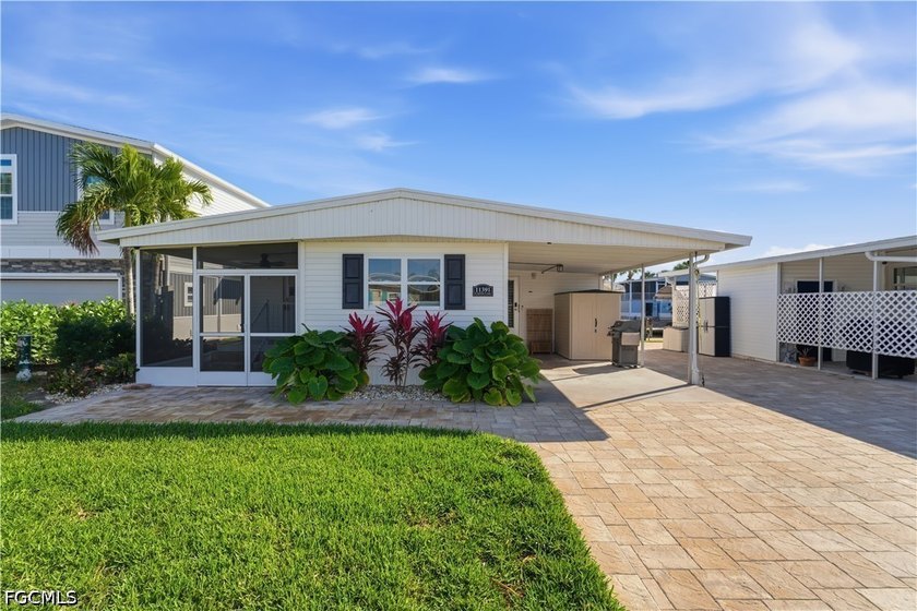 A charming canal-front manufactured home nestled in the - Beach Home for sale in Fort Myers Beach, Florida on Beachhouse.com