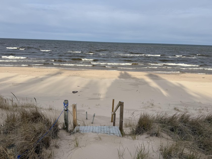 Lake Michigan beach access for this beautiful wooded lot. Great - Beach Lot for sale in Pentwater, Michigan on Beachhouse.com
