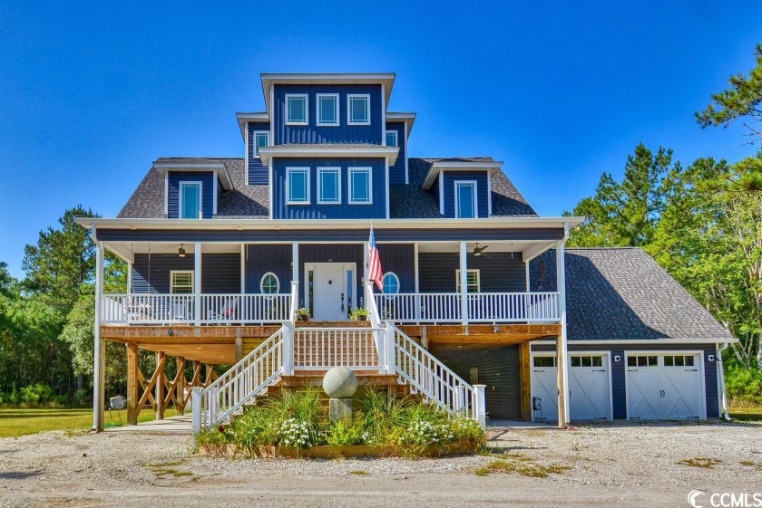 Built in 2021 on a 5+ acre lot in Samworth Loop, only 20 minutes - Beach Home for sale in Georgetown, South Carolina on Beachhouse.com