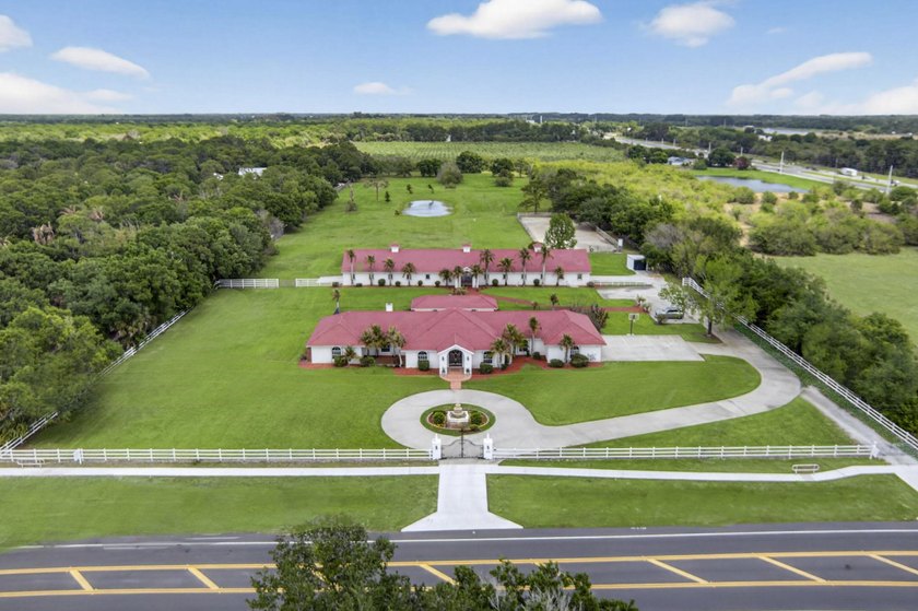 STATE OF THE ART EQUESTRIAN CENTER! A beautiful Spanish hacienda - Beach Home for sale in Vero Beach, Florida on Beachhouse.com