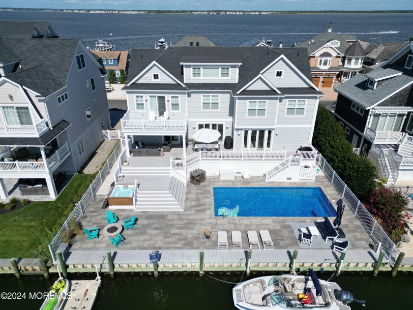 Magnificent, custom home built in 2020 in the sought-after - Beach Home for sale in Mantoloking, New Jersey on Beachhouse.com