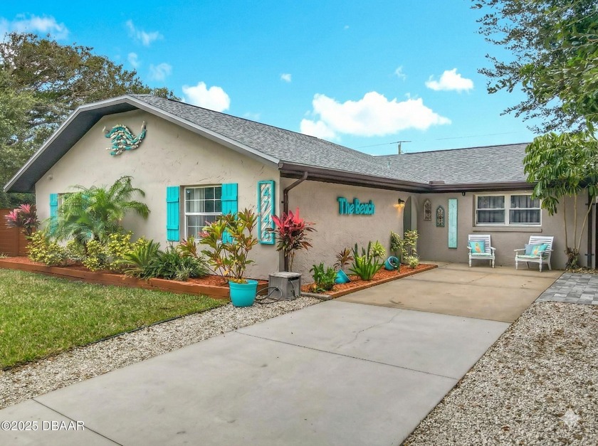 Welcome to your dream beach home! This charming 3-bedroom - Beach Home for sale in Ponce Inlet, Florida on Beachhouse.com
