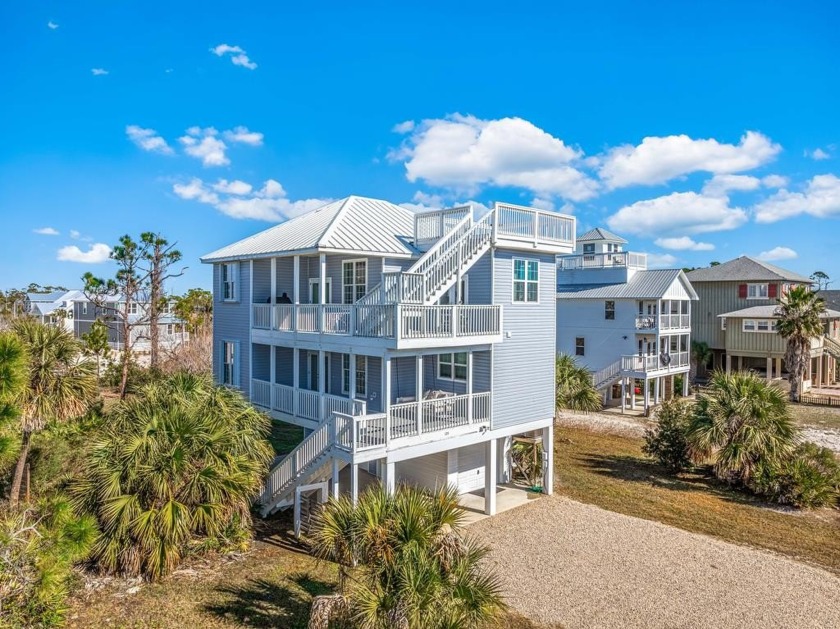 NORTH CAPE HOME WITH  BEACH AND BAY ACCESS featuring a crow's - Beach Home for sale in Cape San Blas, Florida on Beachhouse.com