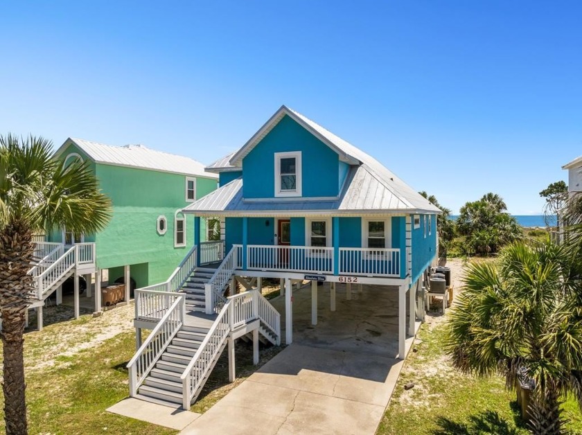 Gulf Front Home that checks all the boxes at a great price point - Beach Home for sale in Cape San Blas, Florida on Beachhouse.com