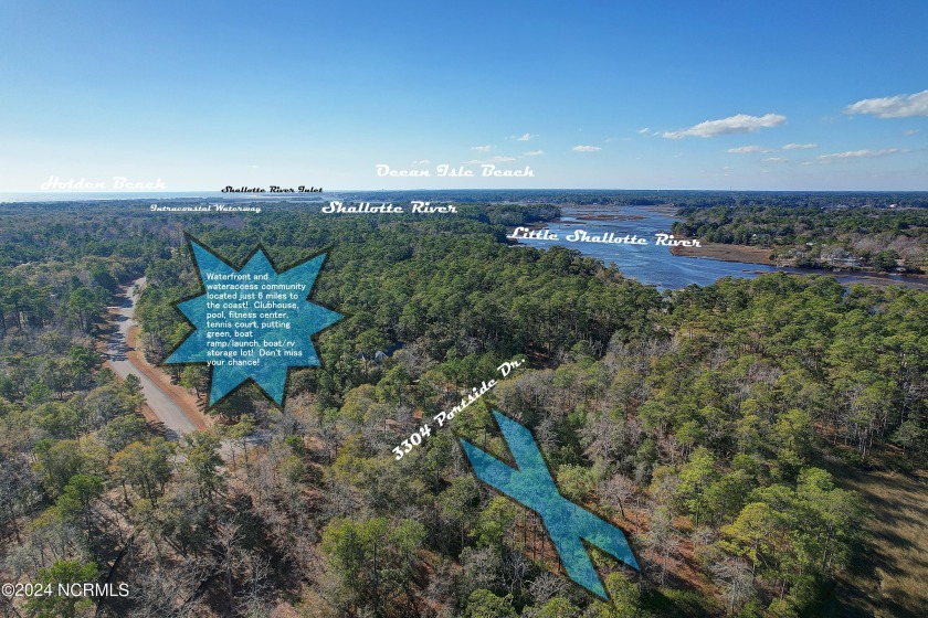 Beautiful residential building lot in Oyster Harbour at Holden - Beach Lot for sale in Supply, North Carolina on Beachhouse.com