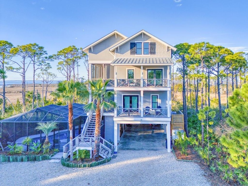 Bayfront home with panoramic sunsets in the St. George - Beach Home for sale in St. George Island, Florida on Beachhouse.com