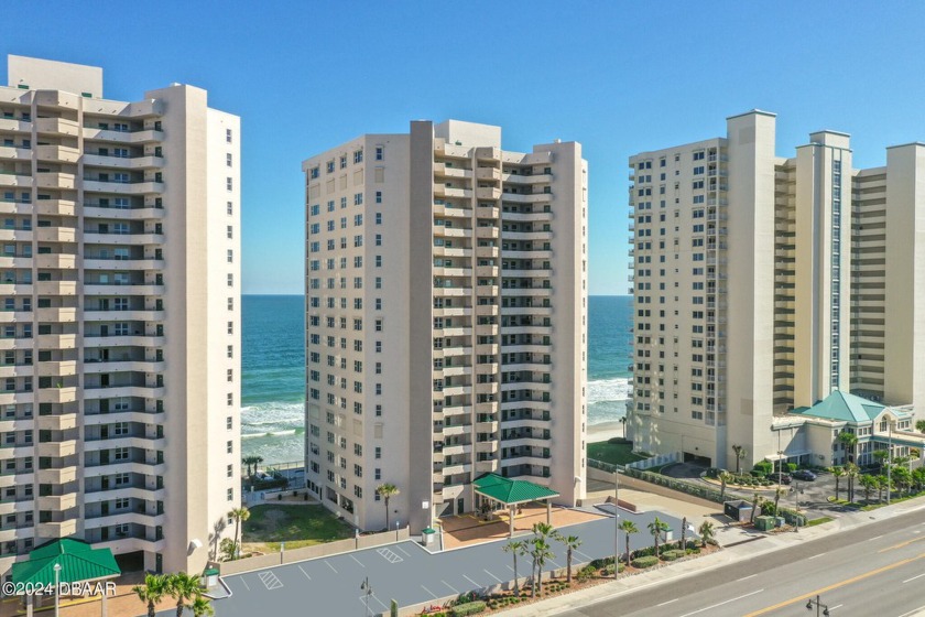 LOCATED IN THE ICONIC DIMUCCI TOWERS, THIS EXQUISITE SOUTHEAST - Beach Condo for sale in Daytona Beach Shores, Florida on Beachhouse.com