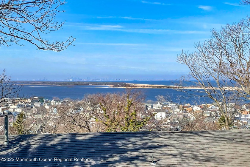 WATER VIEWS OF NY, SANDY HOOK BAY & THE ATLANTIC FROM THE FRONT - Beach Home for sale in Highlands, New Jersey on Beachhouse.com