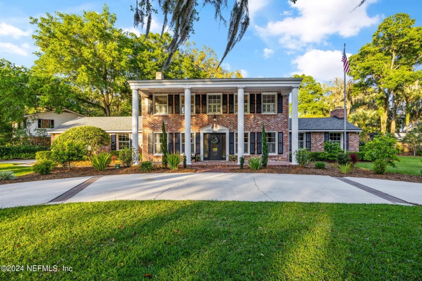 Beautiful big brick colonial home with quintessentially southern - Beach Home for sale in Neptune Beach, Florida on Beachhouse.com