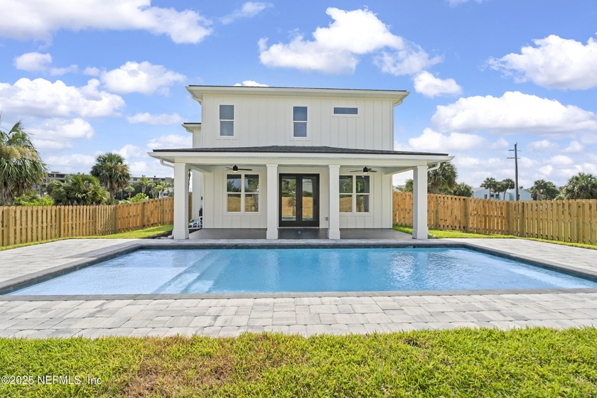 Brand New Two Story Home with Heated Pool Just Steps to the - Beach Home for sale in St Augustine, Florida on Beachhouse.com