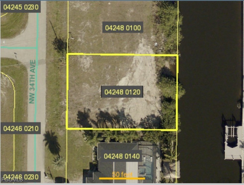 Build Your Dream Home On A Beautiful GULF ACCESS Lot With Only - Beach Lot for sale in Cape Coral, Florida on Beachhouse.com