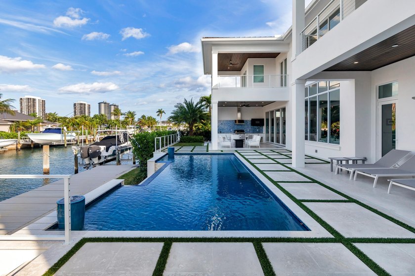 This new construction waterfront residence, completed in 2023 - Beach Home for sale in Singer Island, Florida on Beachhouse.com