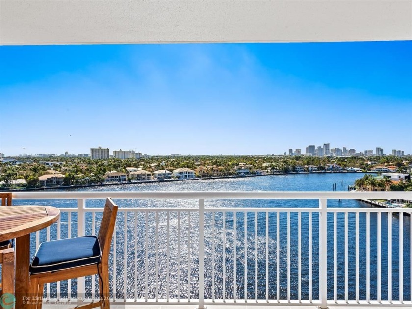 SPECTACULAR HIGH FLOOR WITH LARGE COVERED INTRACOASTAL FRONT - Beach Condo for sale in Fort Lauderdale, Florida on Beachhouse.com