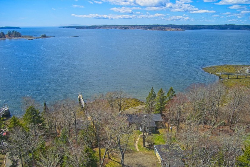 MUSCONGUS BAY IS YOUR FRONT YARD IN THIS WATER'S EDGE HOME - Beach Home for sale in Saint George, Maine on Beachhouse.com