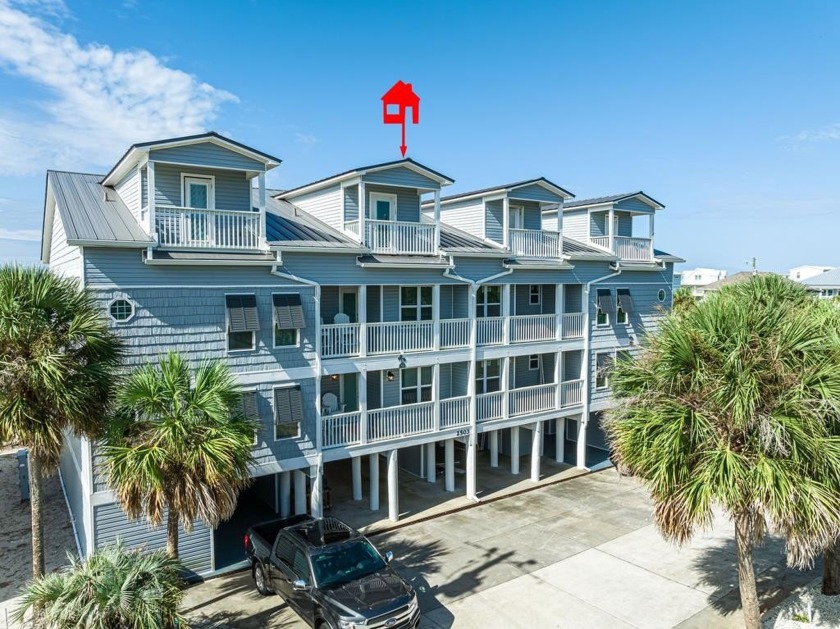Huge beachside townhouse located steps to the sand in Mexico - Beach Home for sale in Mexico Beach, Florida on Beachhouse.com